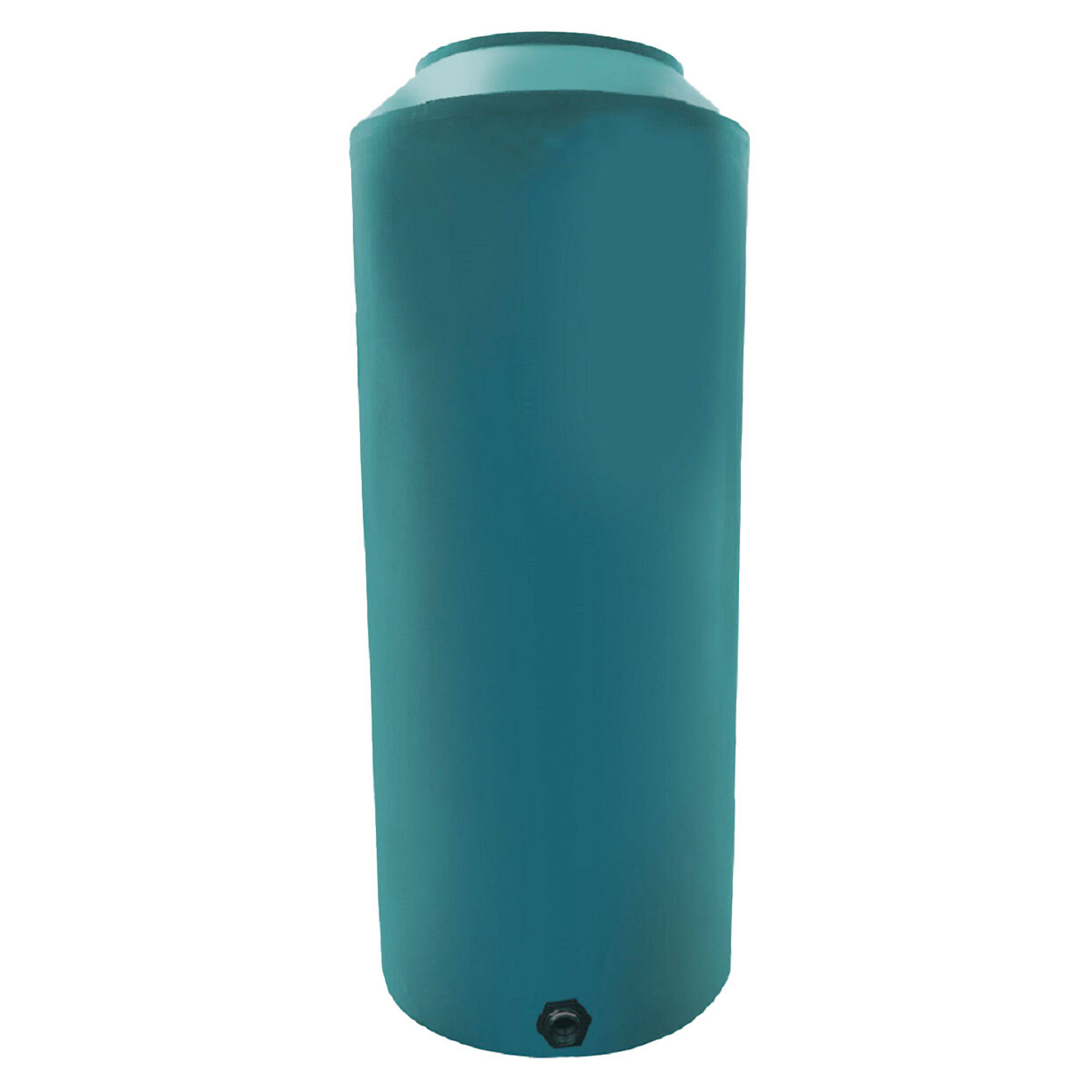 Chem-Tainer Vertical Water Tank — 250 Gallon, Polyethylene, Green, Model# TC3568IW-GREEN